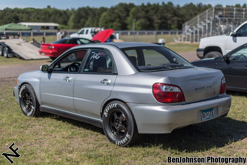photo 4 Subaru Impreza WRX custom wheels Rota Slipstream 15x7.0, ET +35, tire size X R15. x ET 
