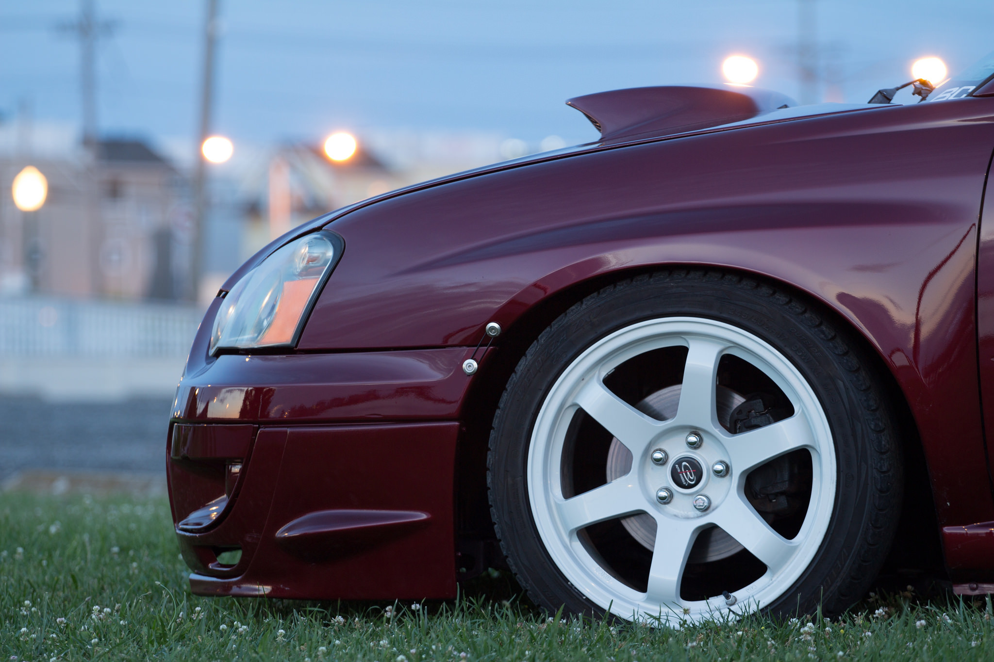photo 1 Subaru Impreza WRX custom wheels Rota Grid 17x9.0, ET +42, tire size X R17. x ET 