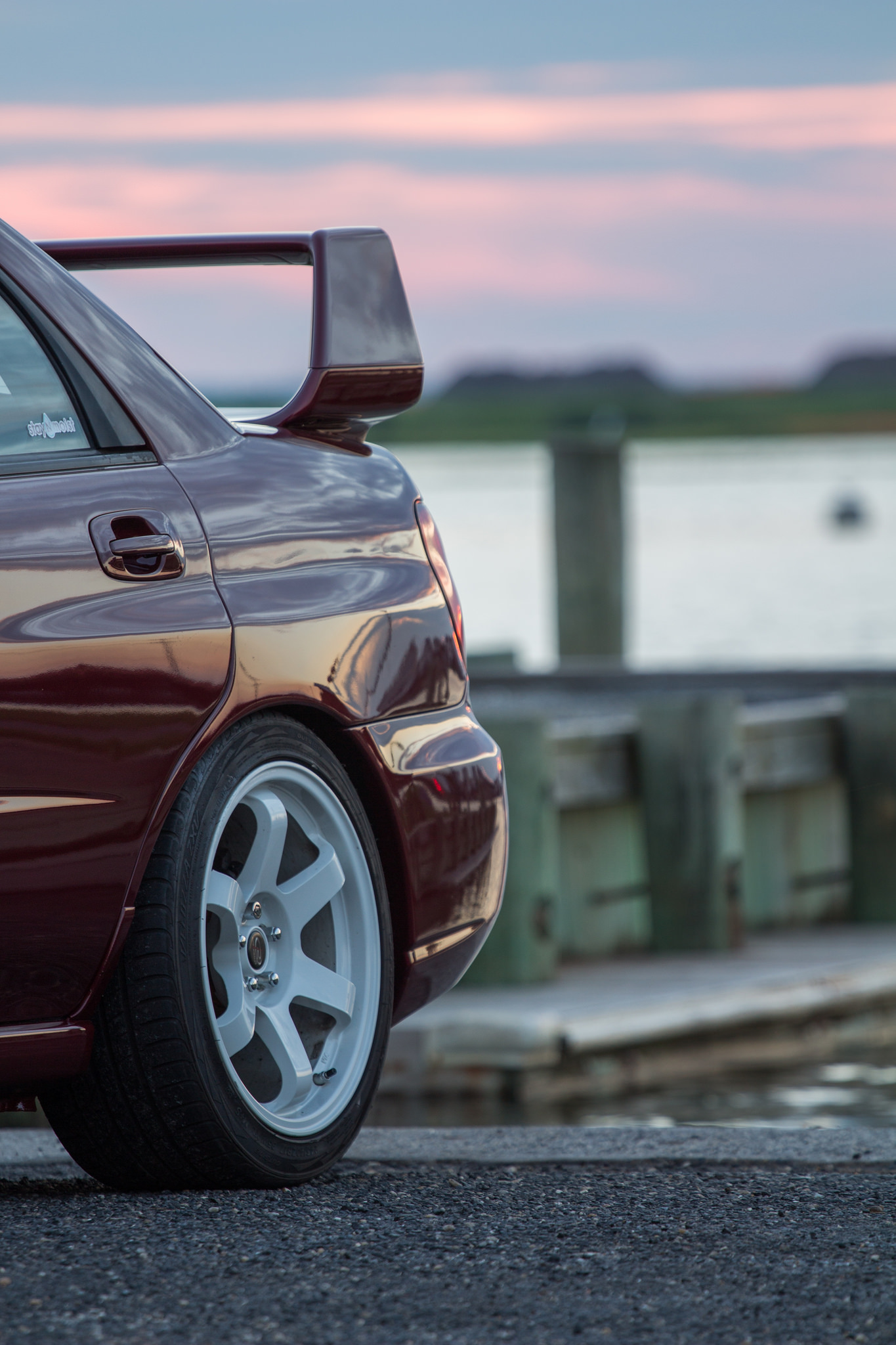photo 2 Subaru Impreza WRX custom wheels Rota Grid 17x9.0, ET +42, tire size X R17. x ET 