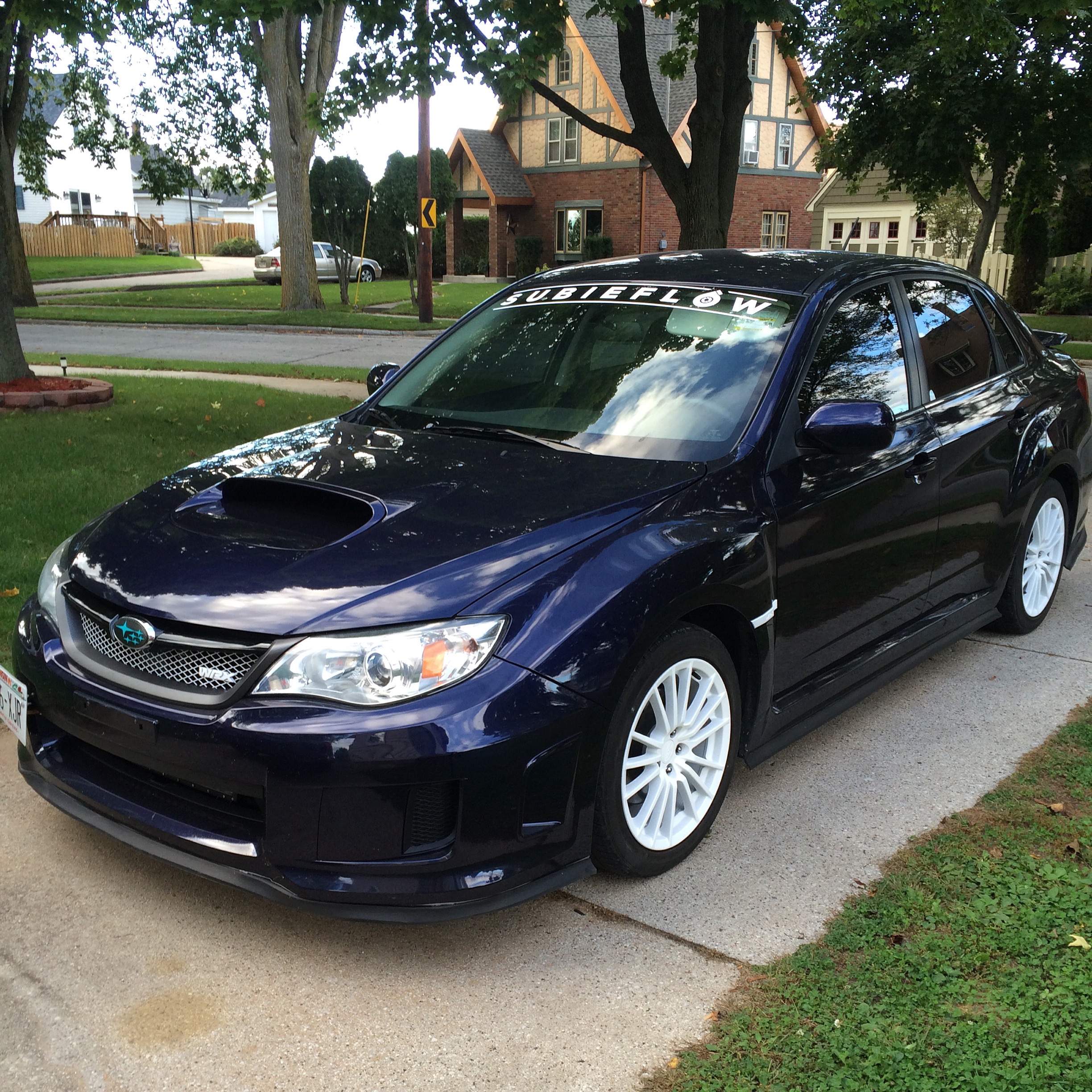 photo 1 Subaru Impreza WRX custom wheels Rota  18x9.5, ET +38, tire size X R18. x ET 