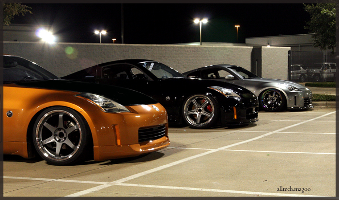 photo 6 Nissan 350Z custom wheels Rays Engineering Volk Racing LE37T 19x9.5, ET +22, tire size 255/35 R19. 19x10.5 ET+22 285/35 R19