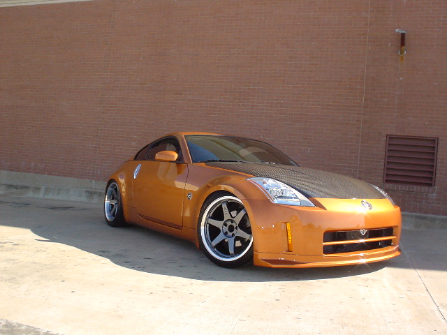 photo 7 Nissan 350Z custom wheels Rays Engineering Volk Racing LE37T 19x9.5, ET +22, tire size 255/35 R19. 19x10.5 ET+22 285/35 R19