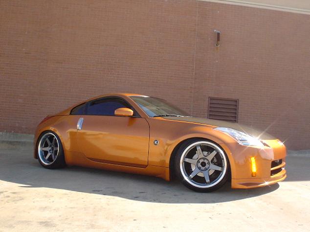 photo 9 Nissan 350Z custom wheels Rays Engineering Volk Racing LE37T 19x9.5, ET +22, tire size 255/35 R19. 19x10.5 ET+22 285/35 R19