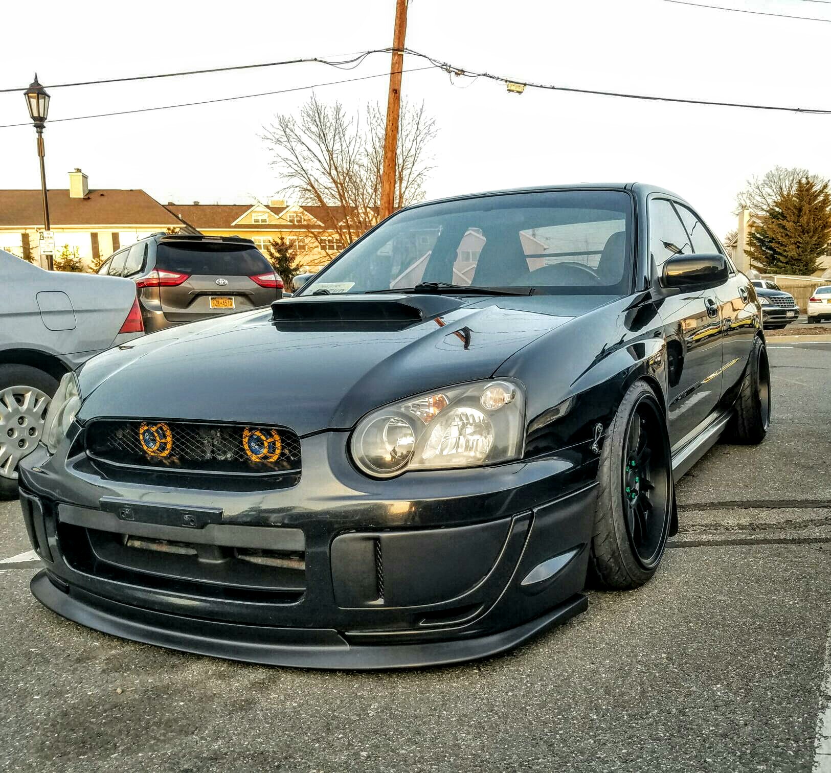 photo 1 Subaru Impreza WRX custom wheels Rota  18x10.0, ET +18, tire size 225/40 R18. x ET 