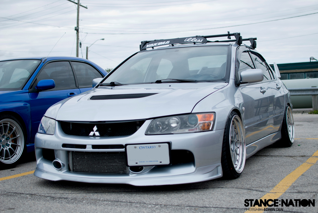 photo 4 Mitsubishi Lancer Evolution custom wheels BBS LM 18x9.0, ET +5, tire size 215/35 R18. x ET 