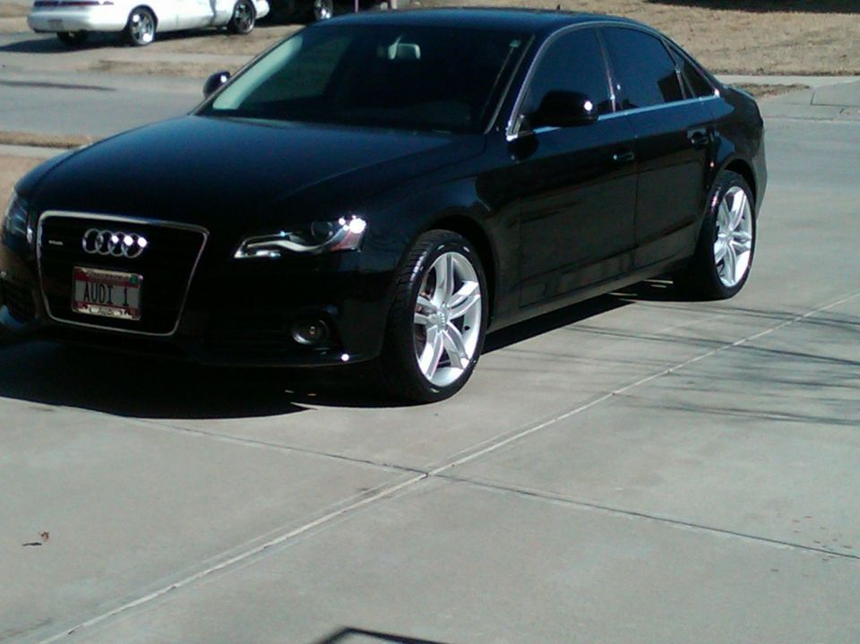 photo 1 Audi A4 custom wheels   18x8.0, ET +35, tire size 245/40 R18. 18x8.0 ET+29 
