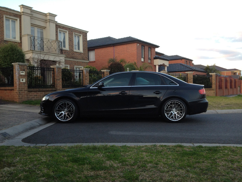 photo 2 Audi A4 custom wheels Vertini Magic Concave 19x9.5, ET +45, tire size 245/35 R19. x ET 