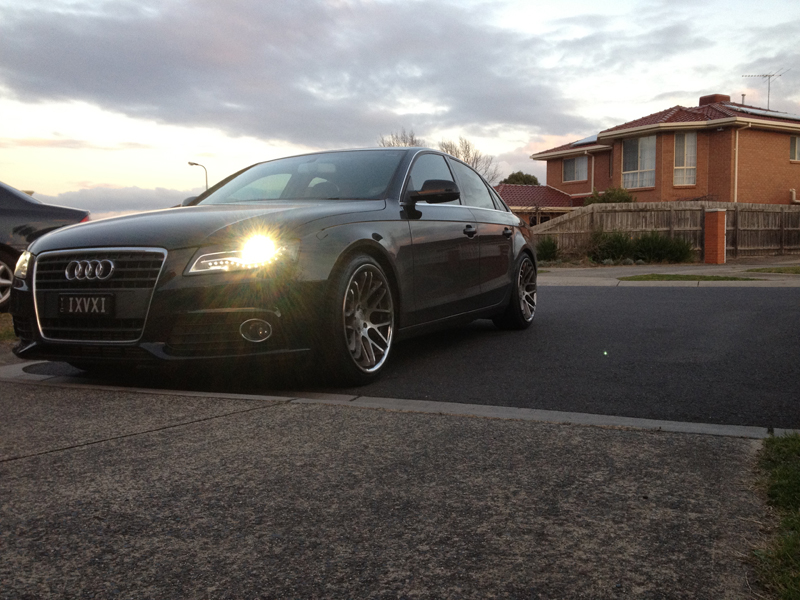 photo 4 Audi A4 custom wheels Vertini Magic Concave 19x9.5, ET +45, tire size 245/35 R19. x ET 