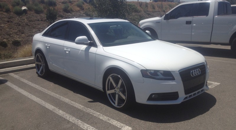 photo 1 Audi A4 custom wheels   20x8.5, ET , tire size X R20. 20x10.0 ET 