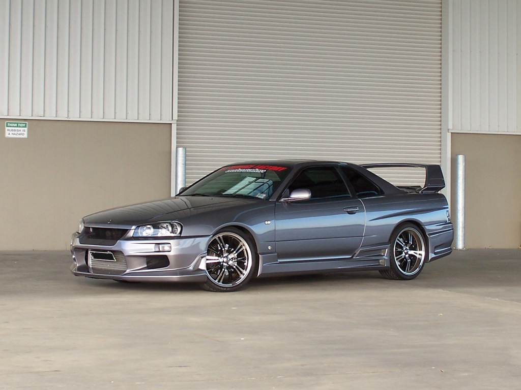 photo 1 Nissan R31-R34 Skyline 2dr custom wheels Konig Unknown 19x8.0, ET +40, tire size 235/35 R19. 19x9.5 ET+40 275/30 R19