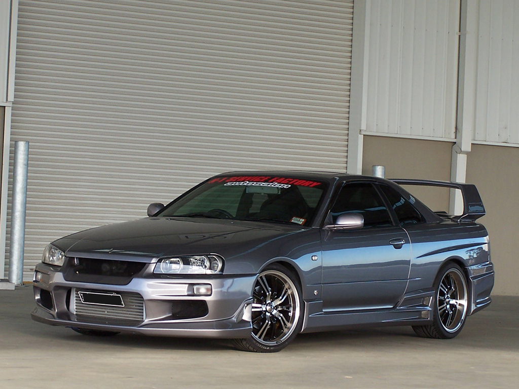 photo 2 Nissan R31-R34 Skyline 2dr custom wheels Konig Unknown 19x8.0, ET +40, tire size 235/35 R19. 19x9.5 ET+40 275/30 R19