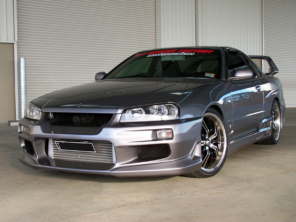 photo 3 Nissan R31-R34 Skyline 2dr custom wheels Konig Unknown 19x8.0, ET +40, tire size 235/35 R19. 19x9.5 ET+40 275/30 R19