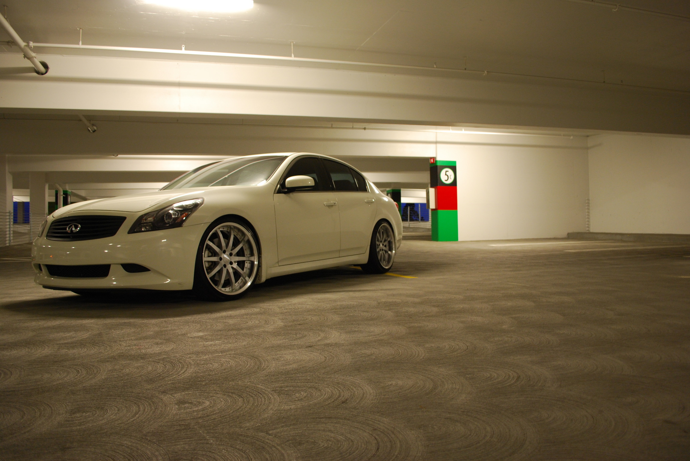 photo 1 Infiniti G35 custom wheels Work Gnosis GS1 20x9.0, ET +20, tire size 235/40 R20. 20x10.0 ET+30 255/35 R20