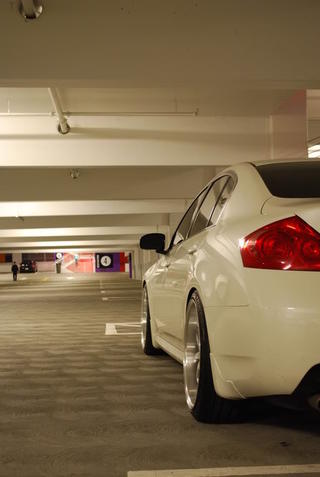 photo 3 Infiniti G35 custom wheels Work Gnosis GS1 20x9.0, ET +20, tire size 235/40 R20. 20x10.0 ET+30 255/35 R20