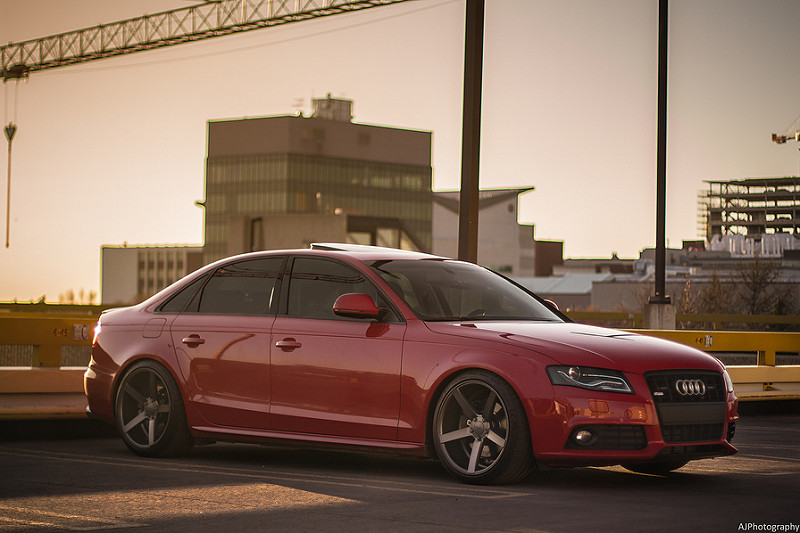 photo 1 Audi A4 custom wheels Vossen CV3 19x10.0, ET +55, tire size 255/35 R19. x ET 