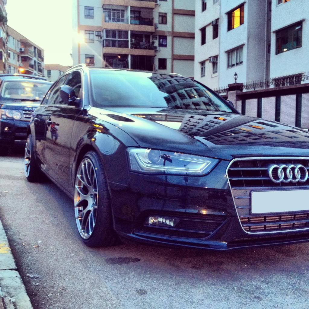 photo 1 Audi A4 custom wheels Enkei Raijin 19x9.5, ET +35, tire size 235/35 R19. x ET 