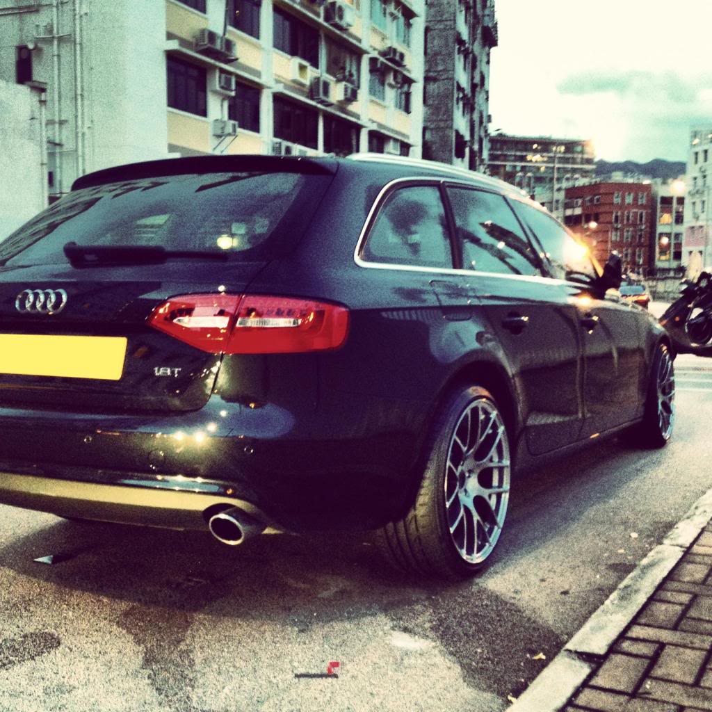 photo 2 Audi A4 custom wheels Enkei Raijin 19x9.5, ET +35, tire size 235/35 R19. x ET 