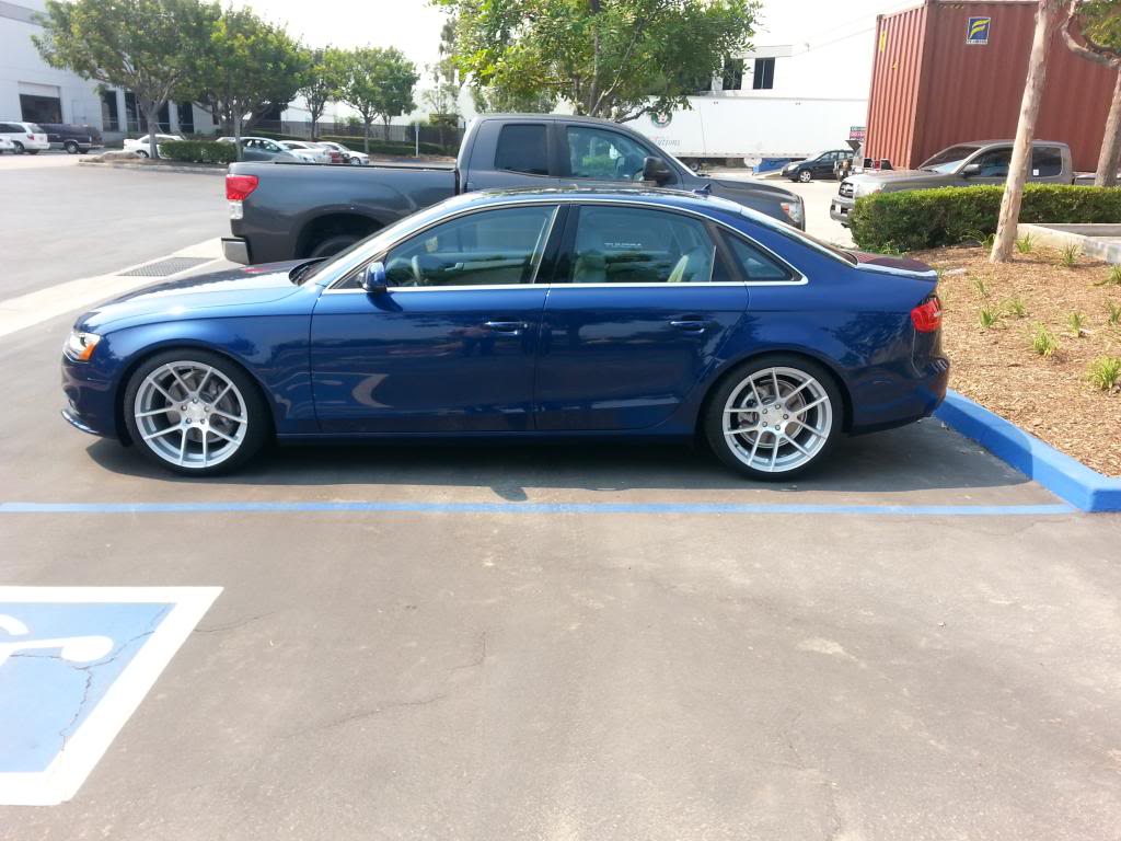 photo 2 Audi A4 custom wheels Avant Garde M510 19x9.5, ET +40, tire size 255/35 R19. x ET 