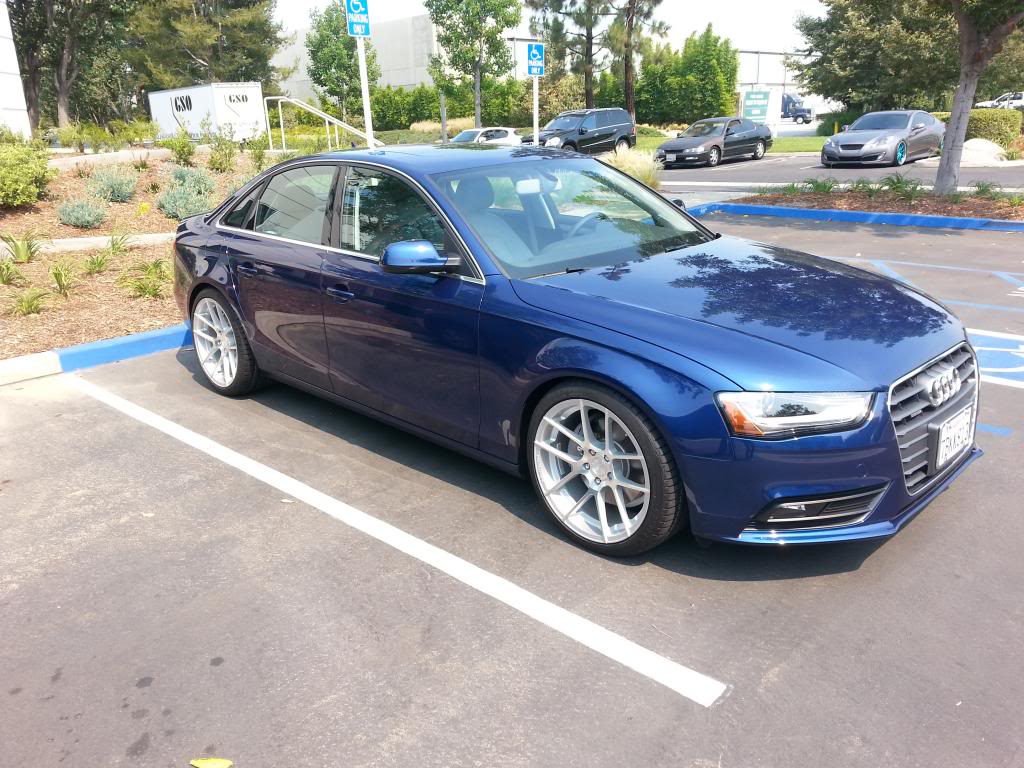 photo 1 Audi A4 custom wheels Avant Garde M510 19x9.5, ET +40, tire size 255/35 R19. x ET 