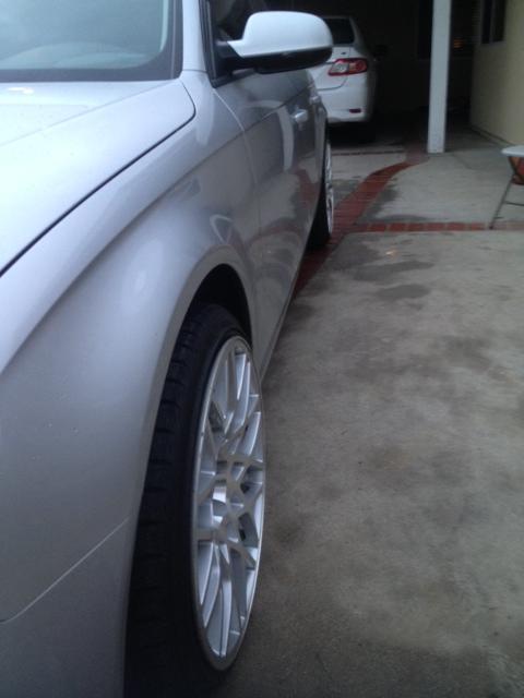 photo 3 Audi A4 custom wheels Rotiform BLQ 19x9.5, ET +30, tire size 225/35 R19. 19x9.5 ET+25