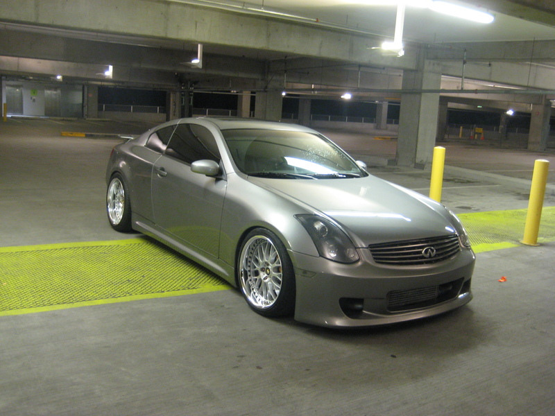 photo 1 Infiniti G35 custom wheels Work Wheels VS-XX 19x9.5, ET +10, tire size 245/35 R19. 19x10.5 ET+17 275/35 R19