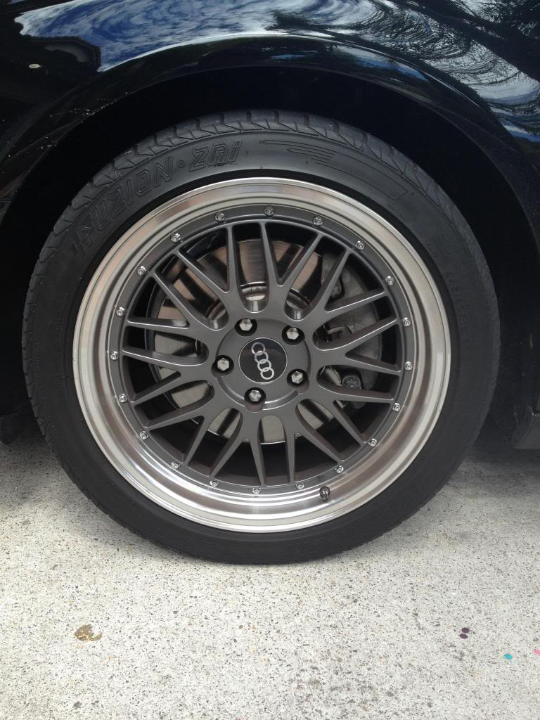 photo 2 Audi A4 custom wheels 18x8.0, ET +45, tire size 245/40 R18. x ET