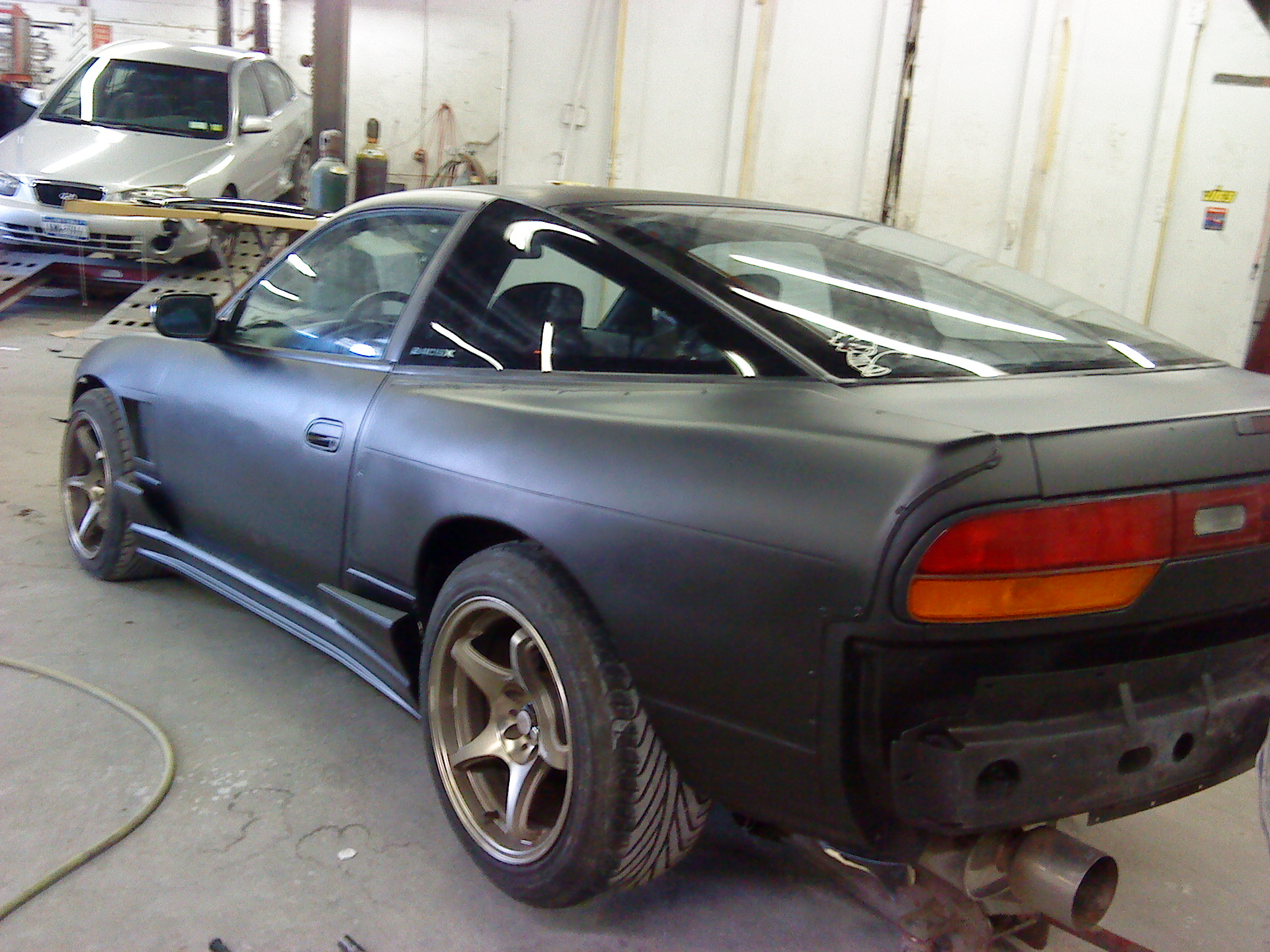 photo 1 Nissan S13 custom wheels 5Zigen FN01R-C 17x10.0, ET +12, tire size 235/45 R17. x ET 255/45 R