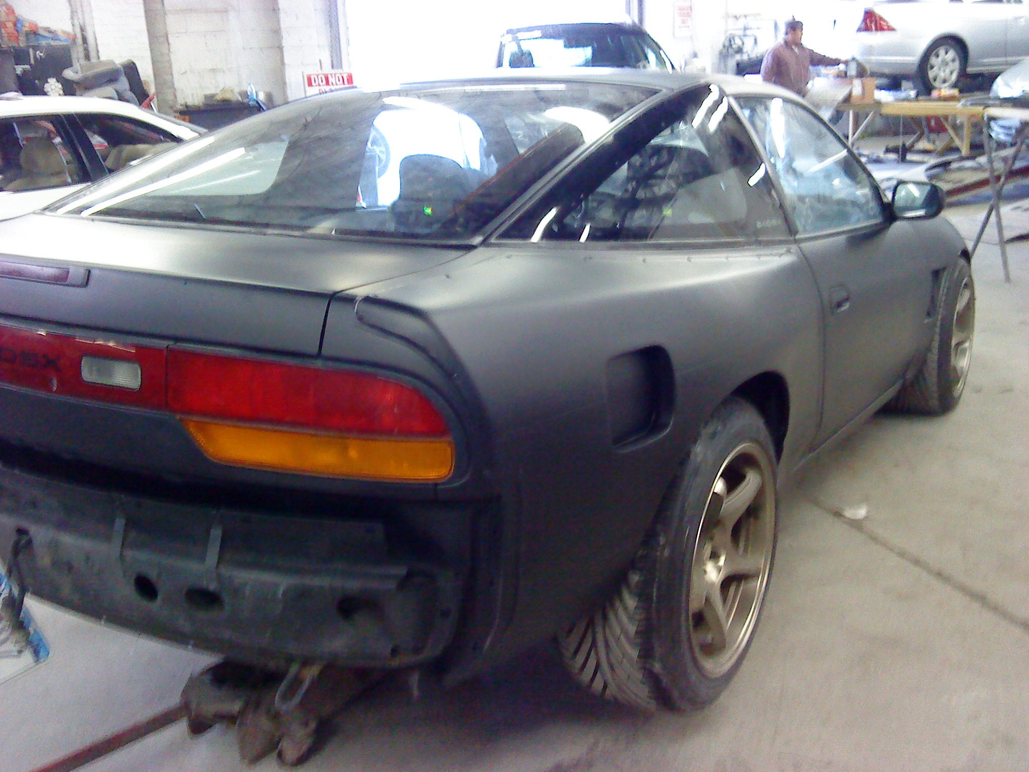 photo 2 Nissan S13 custom wheels 5Zigen FN01R-C 17x10.0, ET +12, tire size 235/45 R17. x ET 255/45 R