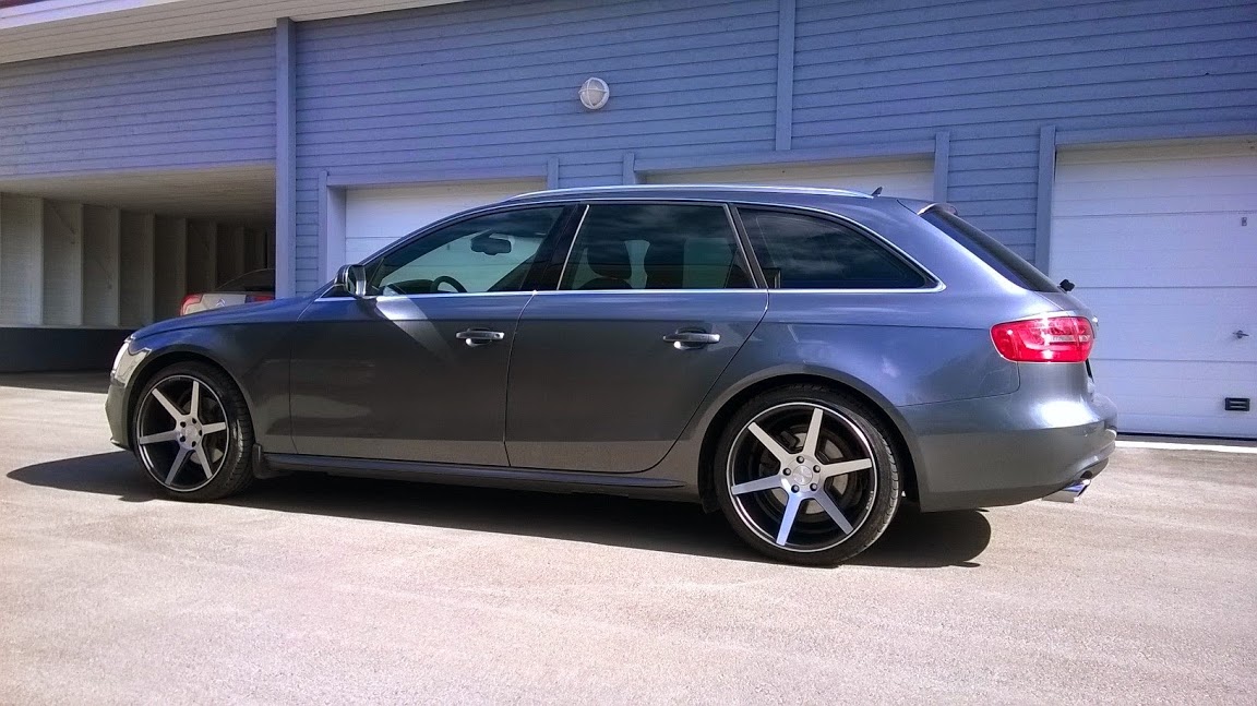 photo 3 Audi A4 custom wheels Stance  19x9.5, ET +35, tire size 245/35 R19. x ET 