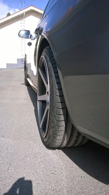 photo 4 Audi A4 custom wheels Stance  19x9.5, ET +35, tire size 245/35 R19. x ET 