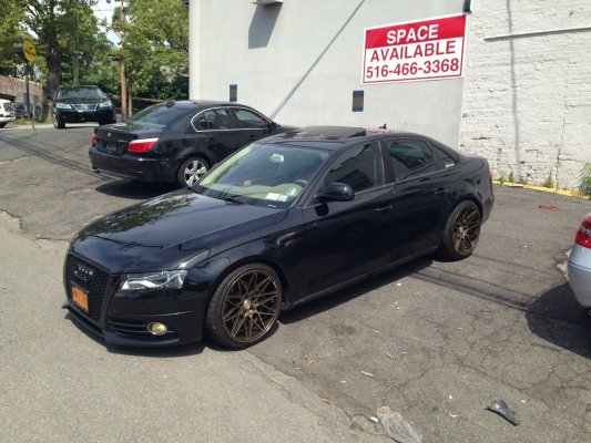 photo 1 Audi A4 custom wheels Klutch KM20 19x10.0, ET +43, tire size 245/35 R19. x ET