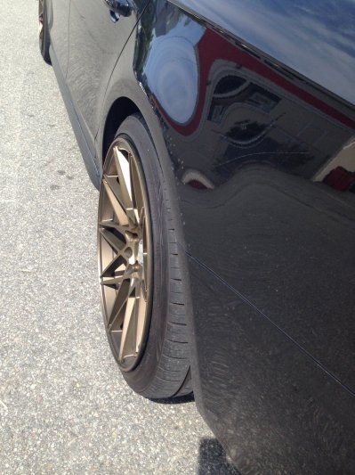 photo 4 Audi A4 custom wheels Klutch KM20 19x10.0, ET +43, tire size 245/35 R19. x ET