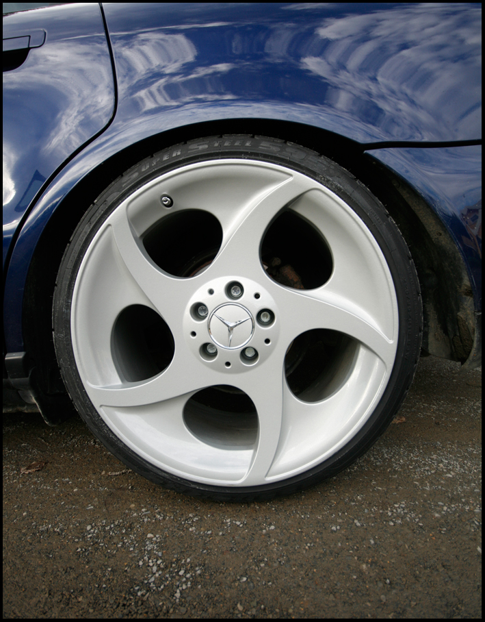 photo 4 Audi A4 custom wheels Mercedes Alphards 18x8.5, ET +35, tire size 225/35 R18. 18x9.5 ET+30 225/35 R18