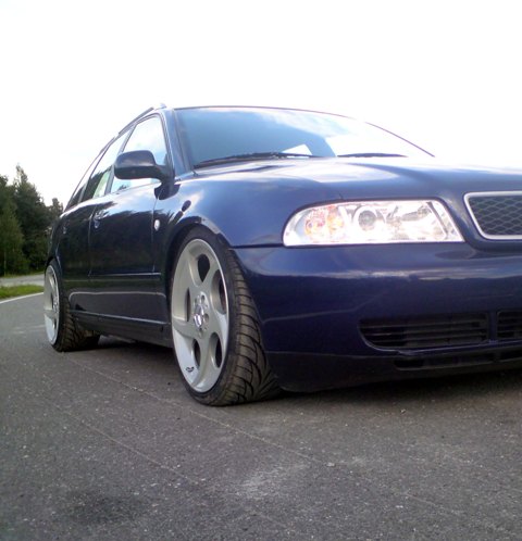photo 6 Audi A4 custom wheels Mercedes Alphards 18x8.5, ET +35, tire size 225/35 R18. 18x9.5 ET+30 225/35 R18
