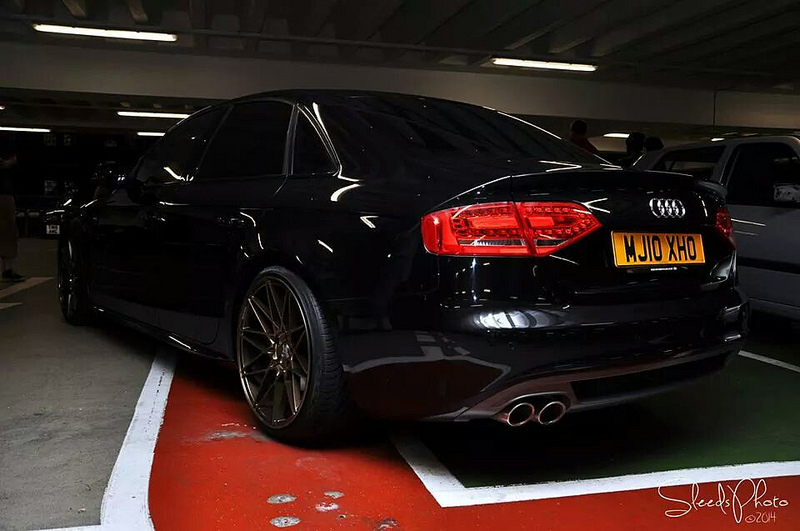 photo 4 Audi A4 custom wheels Klutch KM20 19x8.5, ET +35, tire size 235/35 R19. 19x10.0 ET+42 