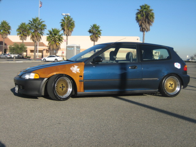 photo 3 Honda Civic custom wheels Enkei 92 15x7.0, ET +20, tire size 195/45 R15. 15x7.0 ET+20 