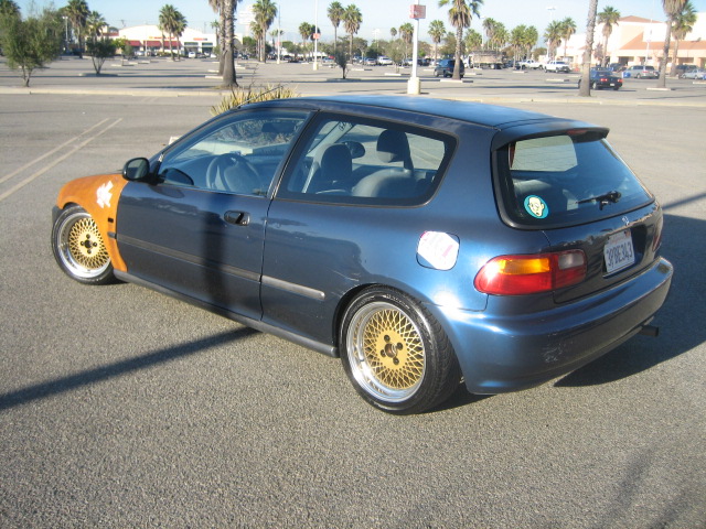 photo 4 Honda Civic custom wheels Enkei 92 15x7.0, ET +20, tire size 195/45 R15. 15x7.0 ET+20 