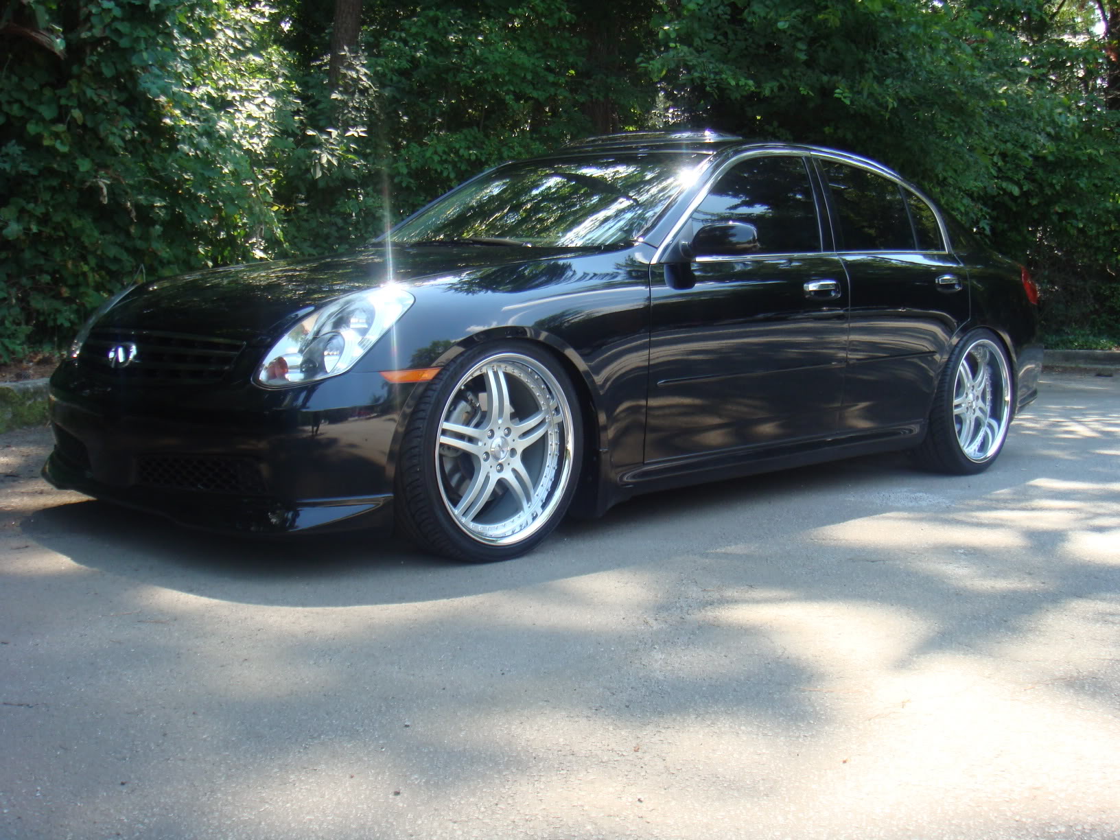 photo 2 Infiniti G35 custom wheels Sevas S55 20x8.5, ET +35, tire size 255/35 R20. 20x10.0 ET+42 275/30 R20