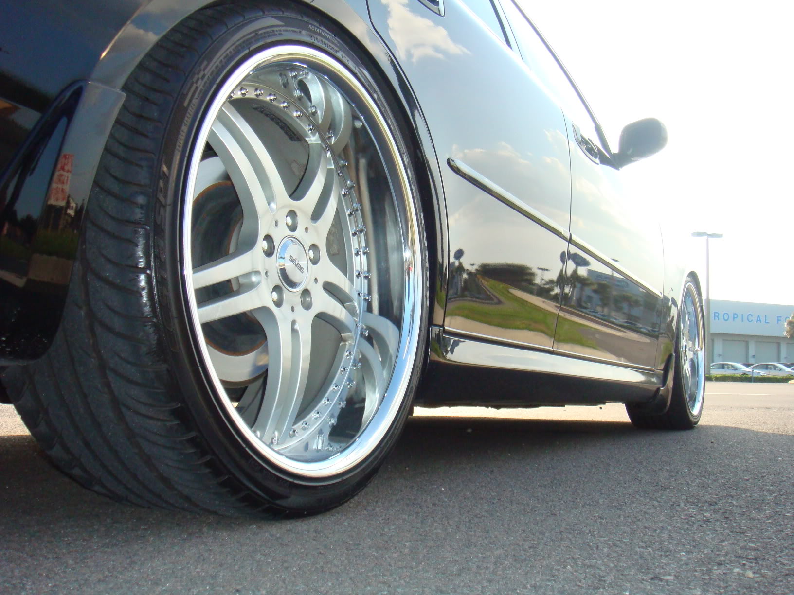photo 6 Infiniti G35 custom wheels Sevas S55 20x8.5, ET +35, tire size 255/35 R20. 20x10.0 ET+42 275/30 R20