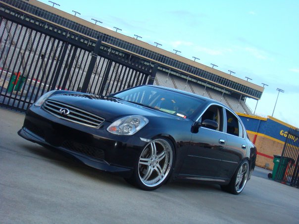 photo 9 Infiniti G35 custom wheels Sevas S55 20x8.5, ET +35, tire size 255/35 R20. 20x10.0 ET+42 275/30 R20