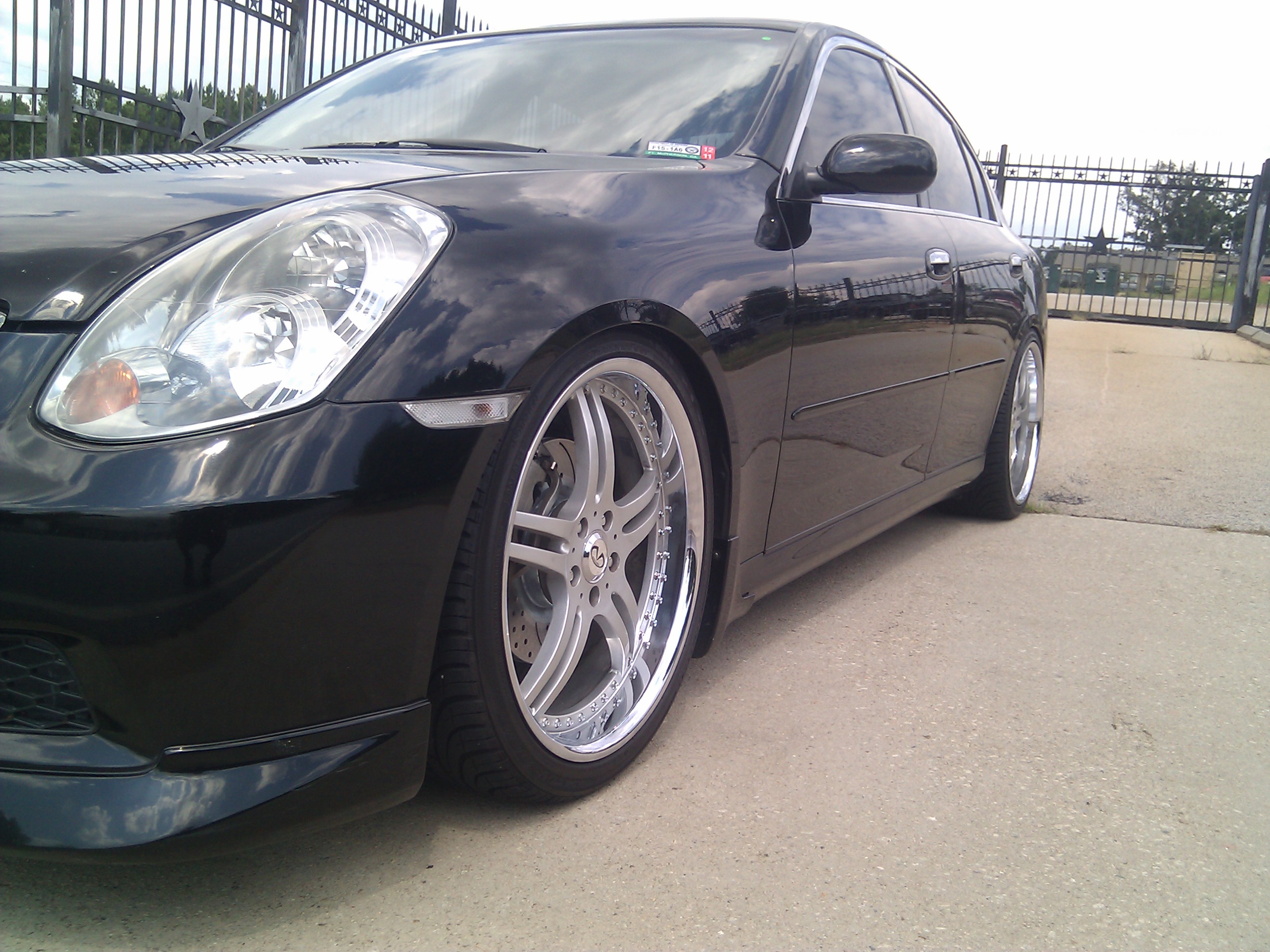 photo 12 Infiniti G35 custom wheels Sevas S55 20x8.5, ET +35, tire size 255/35 R20. 20x10.0 ET+42 275/30 R20