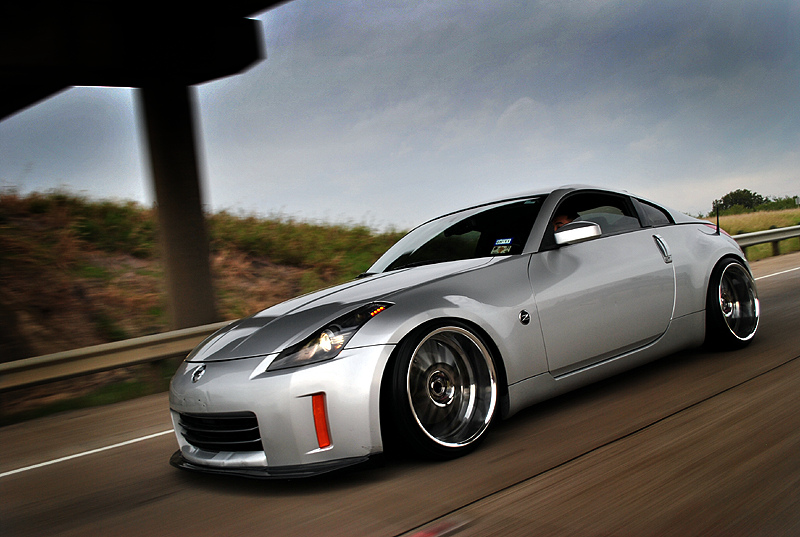 photo 2 Nissan 350Z custom wheels Weds Bvillens 19x10.0, ET -4, tire size 235/35 R19. 19x10.0 ET-16 