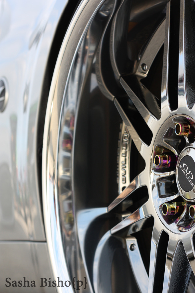 photo 3 Nissan 350Z custom wheels Weds Bvillens 19x10.0, ET -4, tire size 235/35 R19. 19x10.0 ET-16 