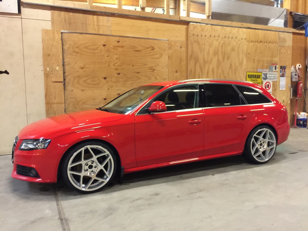 photo 2 Audi A4 custom wheels 20x9.0, ET +25, tire size 235/30 R20. x ET