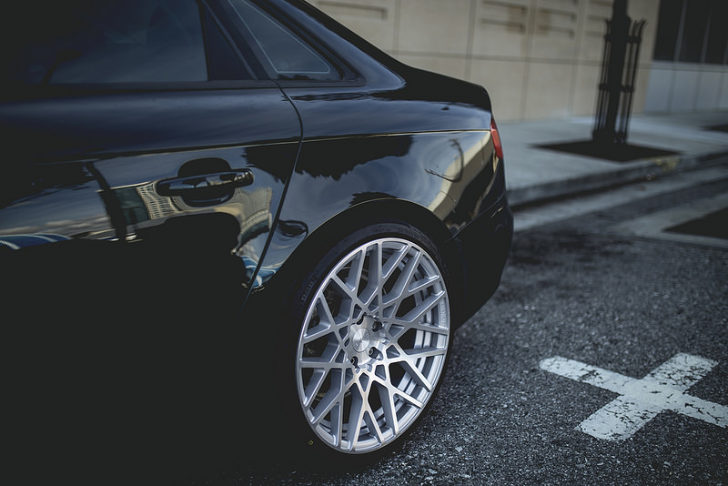 photo 1 Audi A4 custom wheels Rotiform BLQ 19x10.0, ET +35, tire size 255/35 R19. x ET 