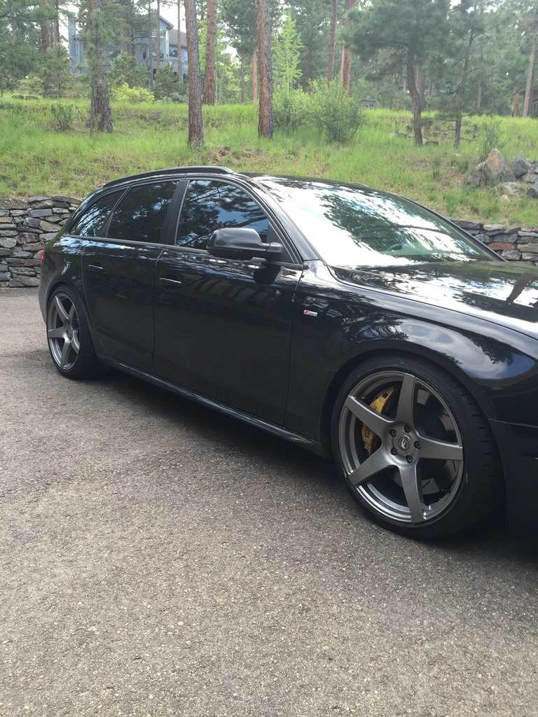 photo 1 Audi A4 custom wheels Forgestar CF5 19x9.5, ET +41, tire size 255/30 R19. x ET 