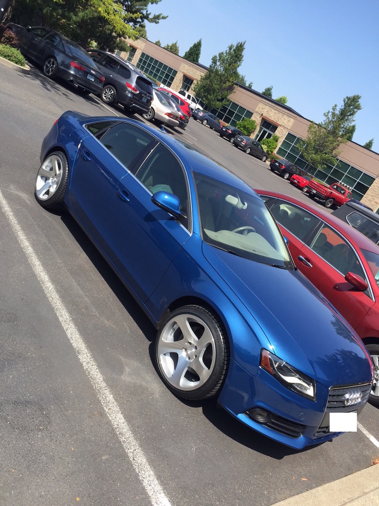photo 1 Audi A4 custom wheels Rotiform TMB 19x10.0, ET +35, tire size 255/35 R19. x ET