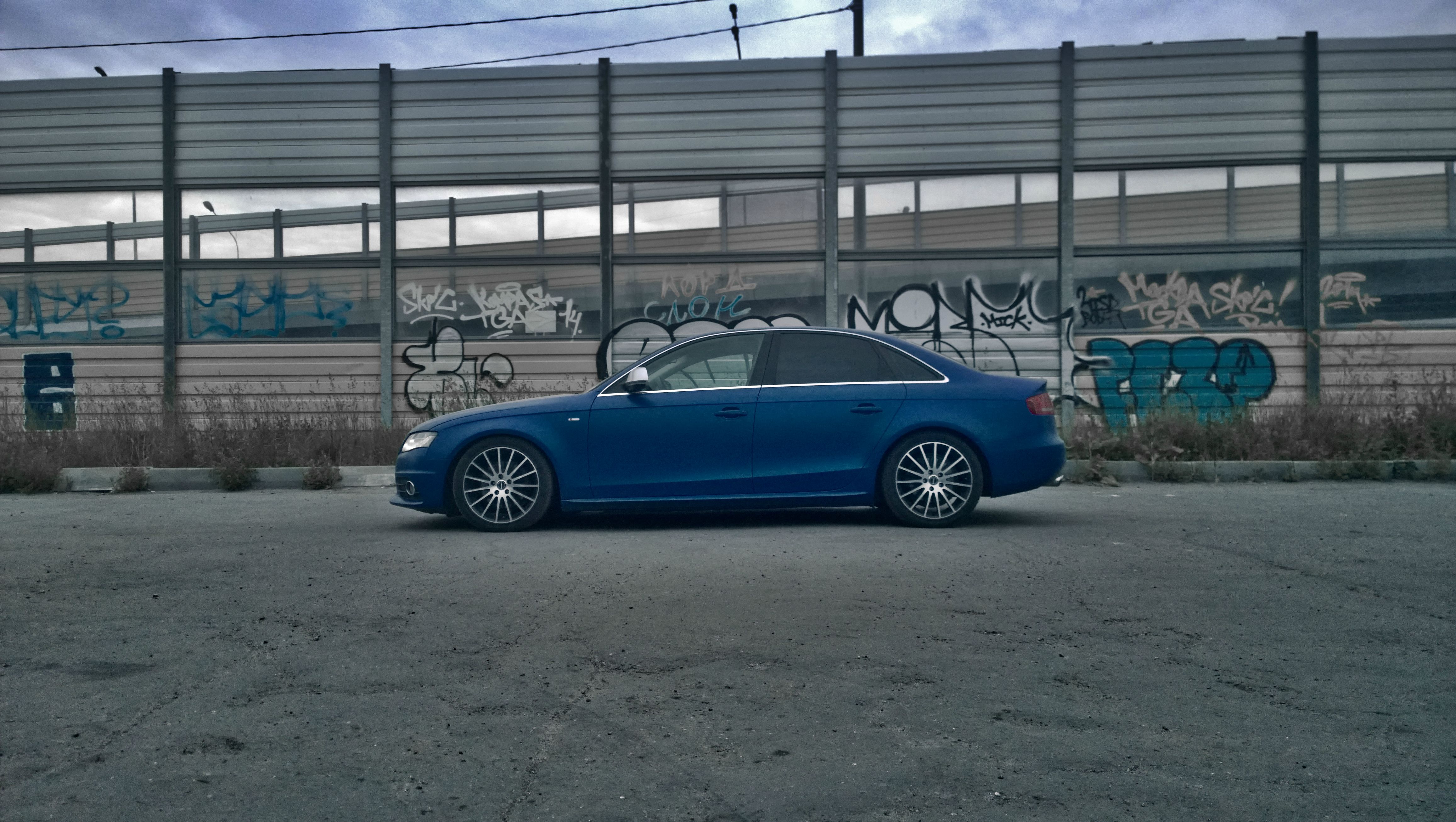 photo 3 Audi A4 custom wheels Borbet Design LS 18x8.0, ET +45, tire size 245/50 R18. x ET 