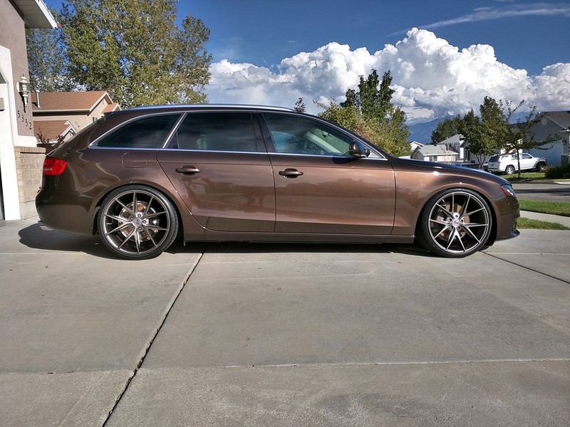 photo 1 Audi A4 custom wheels   20x10.0, ET +40, tire size 255/30 R20. x ET 
