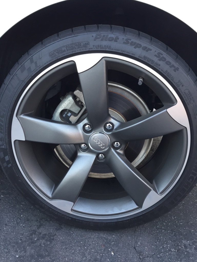photo 2 Audi A4 custom wheels Hartmann HTT-256 19x8.5, ET +38, tire size 255/35 R19. x ET 
